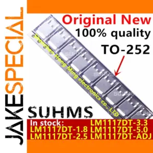 LM1117 Voltage Regulator Pack - 10 pcs in TO-252