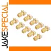 Set of 10 Gold-Plated SMA Female Connectors for RF Projects
