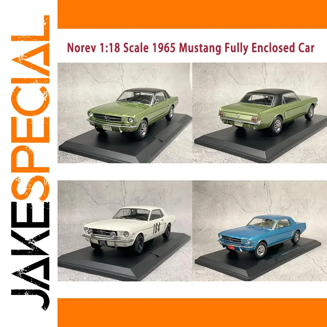 1965 Mustang Diecast Model in 1:18 Scale 1 1965 Mustang Diecast Model in 1:18 Scale