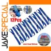 Blue Motorcycle Soft Loop Straps Pack of 12