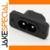 Black C8 Power Socket Set for Reliable Connections