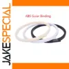 Black ABS Guitar Binding Strips - 6mm x 1.5mm x 1650mm