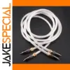 Premium 7N OCC Silver RCA Audio Cable