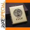 Vintage Copper Soviet Cigarette Box