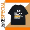 Eat Sleep Brawl Repeat Gaming T-Shirt