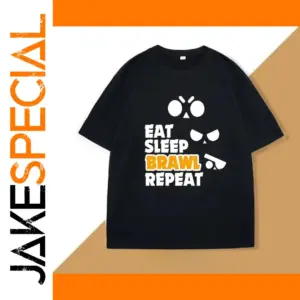 Eat Sleep Brawl Repeat Gaming T-Shirt
