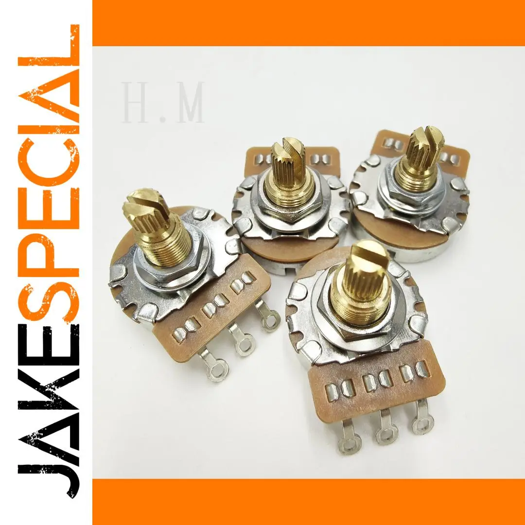 All-Copper Guitar Potentiometer 250K/500K 1 All-Copper Guitar Potentiometer 250K/500K