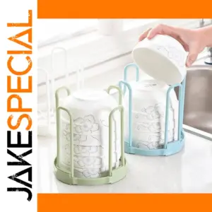 Small Space Kitchen Drain Shelf in Blue