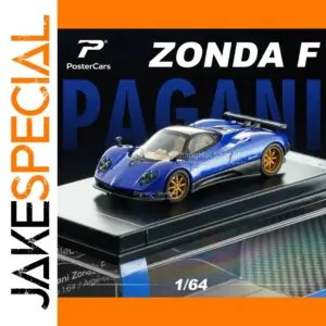Blue Pagani Zonda F Diecast Model 1:64 Scale