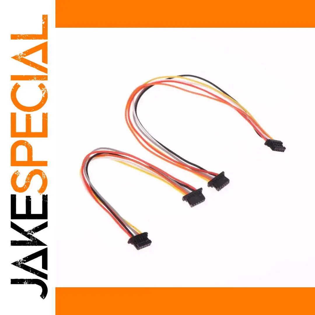 FPV Drone Silicone Wiring Set with 6-Pin Connectors 1 FPV Drone Silicone Wiring Set with 6-Pin Connectors