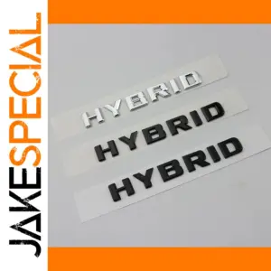 Mercedes-Benz Hybrid Badge 123mm ABS Emblem