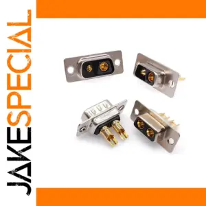 High-Current D-SUB Power Connector 2W2 2V2