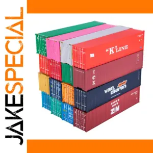 40-Foot HO Container Model with Vivid Colors