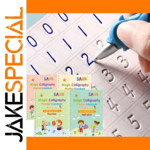 Reusable Calligraphy Practice Copybook for Kids