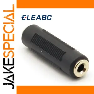 ELEABC 3.5mm Stereo Coupler Adapter