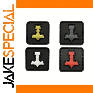 Viking Hammer 3D PVC Patch for Gear