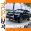 1:24 Scale Toyota Highlander SUV Diecast Model