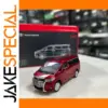 Vibrant Red Toyota Alphard 1/64 Scale Model