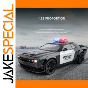 Dodge Challenger SRT Police Car Diecast Model