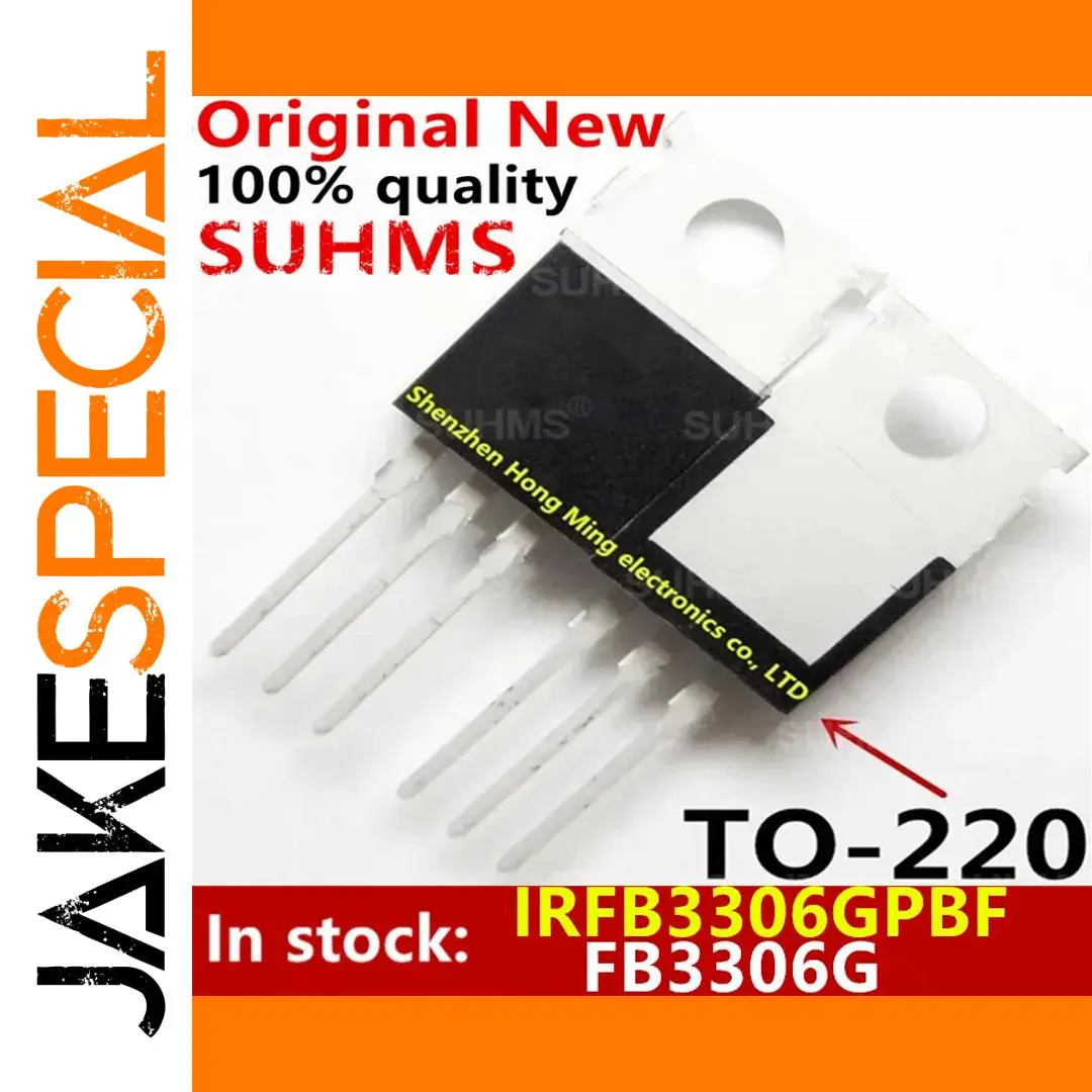 High-Performance IRFB3306GPBF MOSFET Pack 1 High-Performance IRFB3306GPBF MOSFET Pack