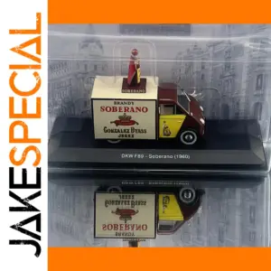 Vintage DKW F89 Soberano Diecast Model 1:43 Scale
