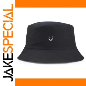 Unisex Black Bucket Hat from H2002 Line