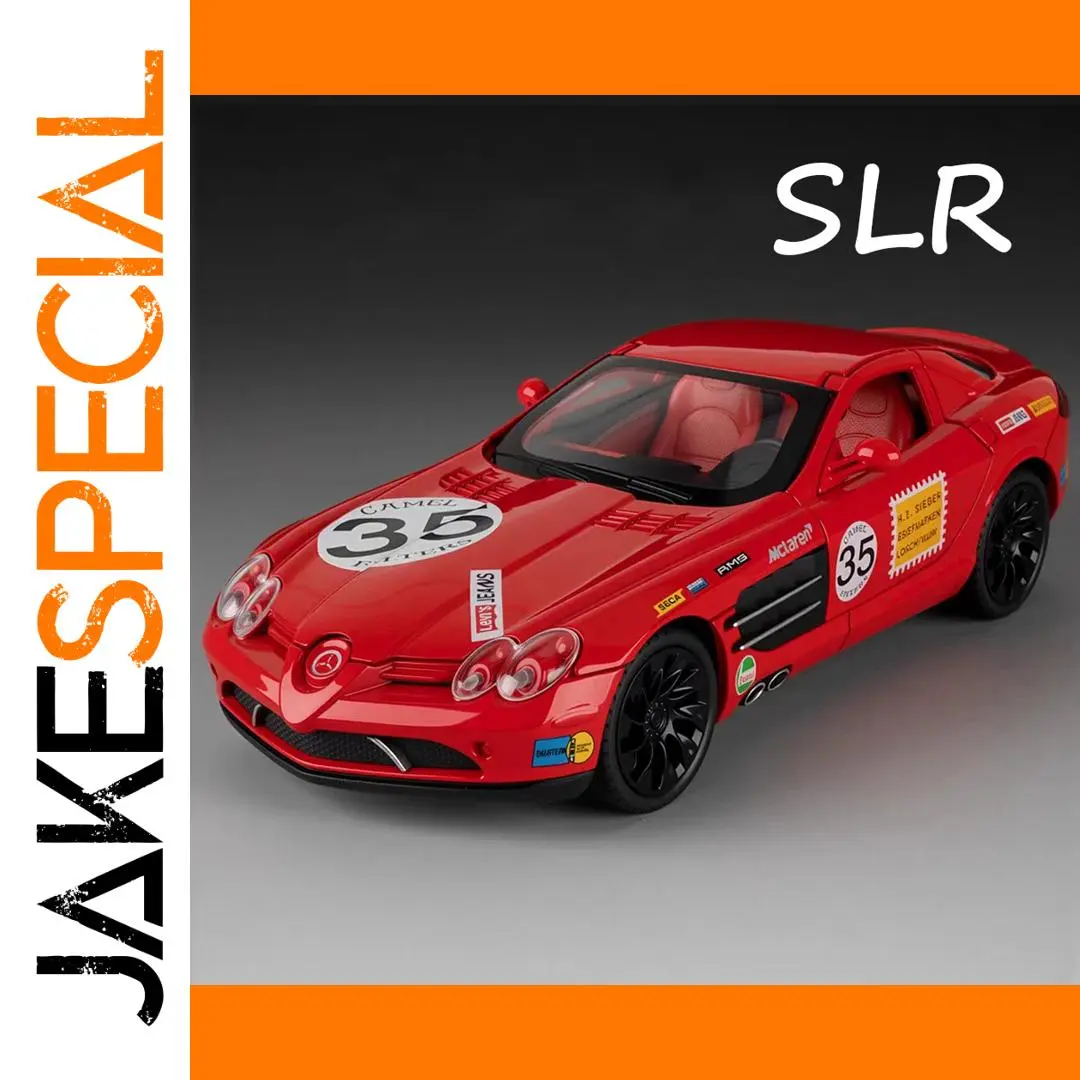 1:24 Scale Sports Car Model with Sound and Lights 1 1:24 Scale Sports Car Model with Sound and Lights