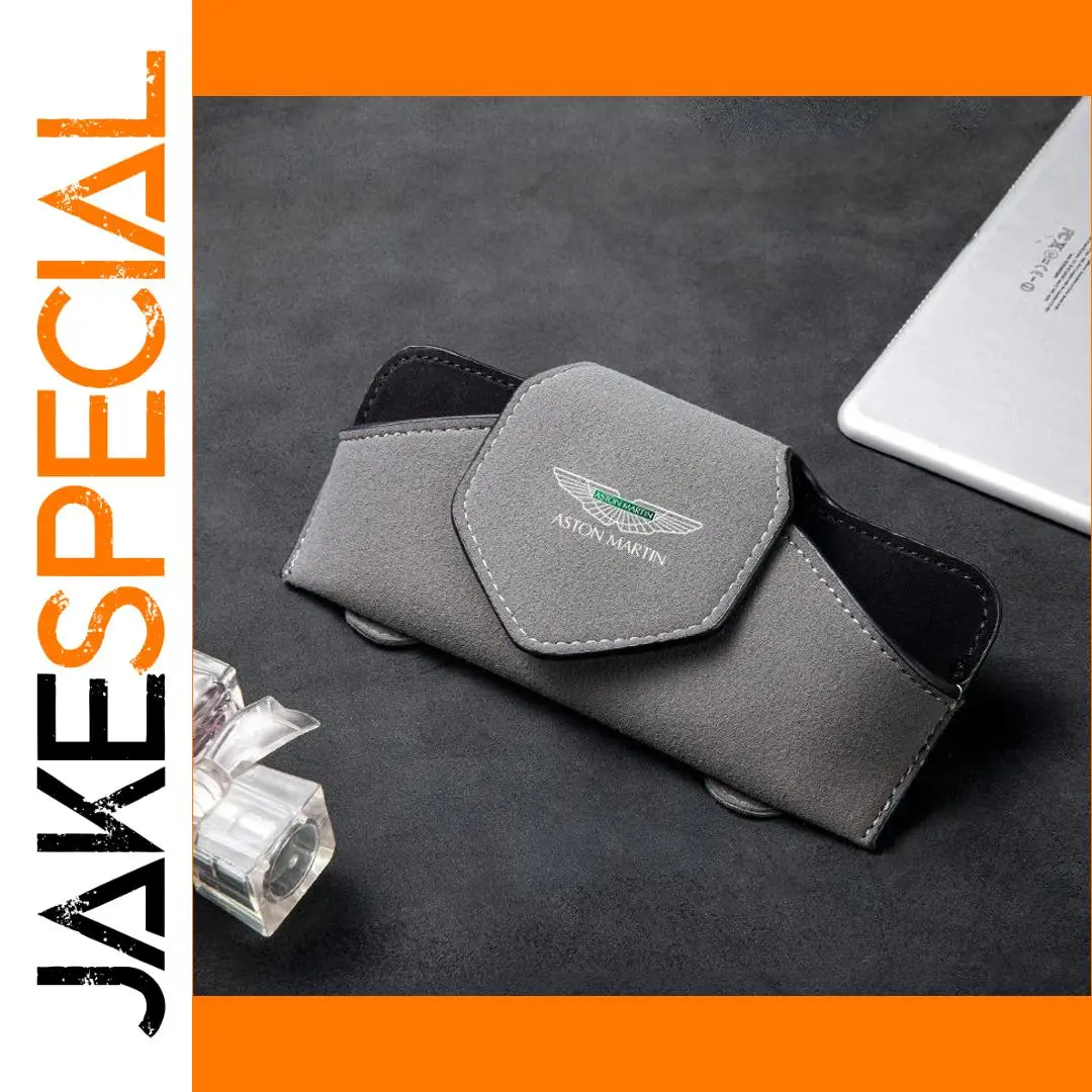 Aston Martin Model-Specific Eyeglass Holder in Grey 1 Aston Martin Model-Specific Eyeglass Holder in Grey