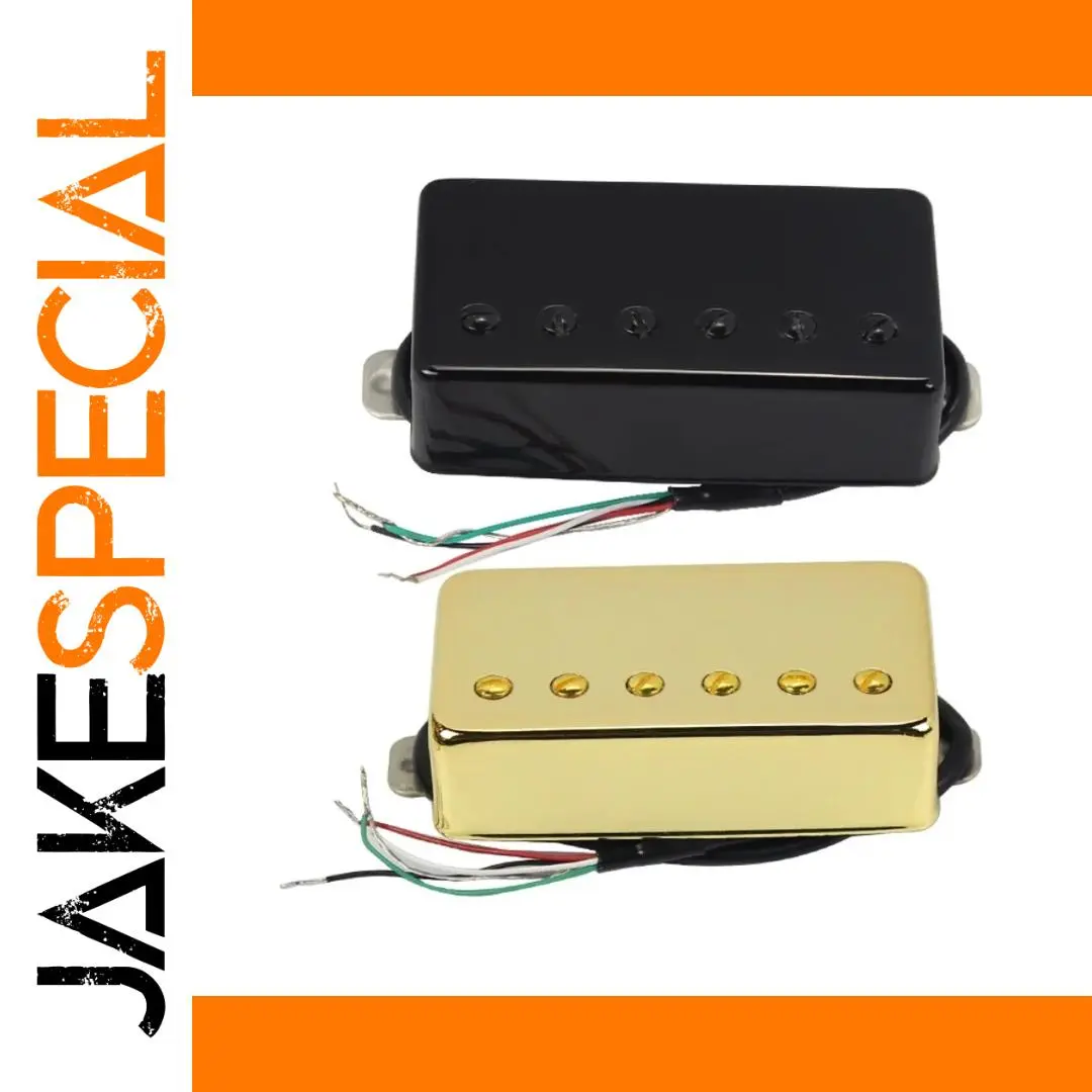 Black and Gold Humbucker Pickup for LP Style 1 Black and Gold Humbucker Pickup for LP Style