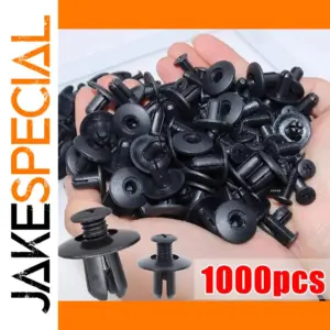 Black Auto Body Rivets Set for Vehicles