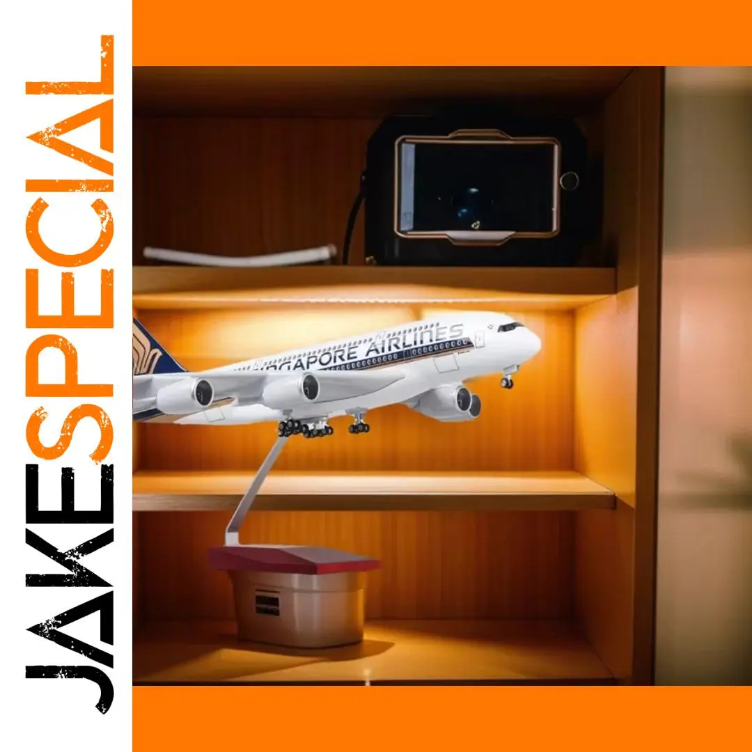 Airbus A380 Scale Model with LED Lighting 1 Airbus A380 Scale Model with LED Lighting