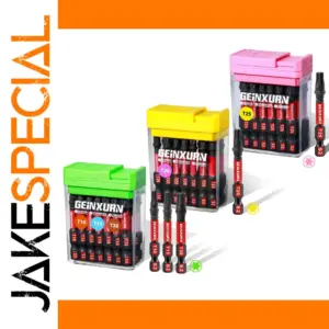 Impact Torx Screwdriver Bits Set 45-Piece, Alloy Steel