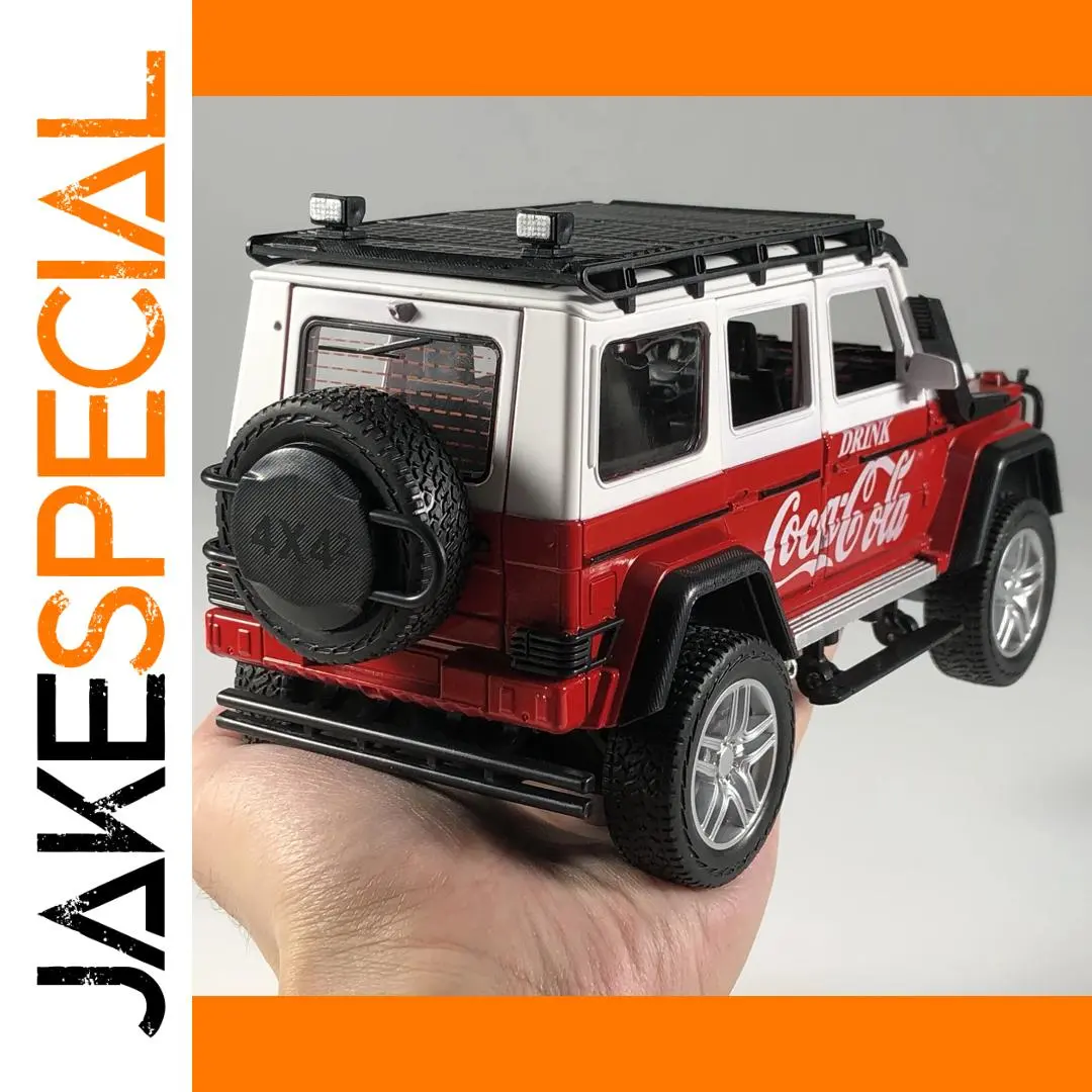 Mercedes-Benz G550 Coca-Cola 1:24 Diecast Model 1 Mercedes-Benz G550 Coca-Cola 1:24 Diecast Model