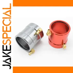 RC Brushless Motor Water Cooling Jacket 45mm, Red/Gray