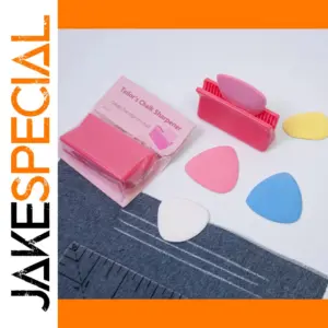 Vibrant Tailor's Chalk Set with Sharpener
