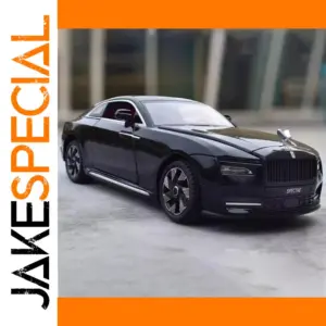 Black 1:24 Scale Rolls Royce Spectre Diecast Model