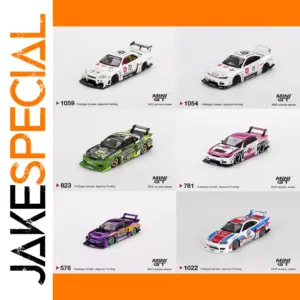 Nissan LB-Silhouette S15 Silvia 1:64 Diecast Model