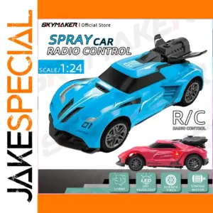 Vibrant 1:24 RC Stunt Car in Blue or Red