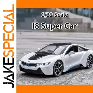 1/22 Alloy I8 Supercar Model Replica