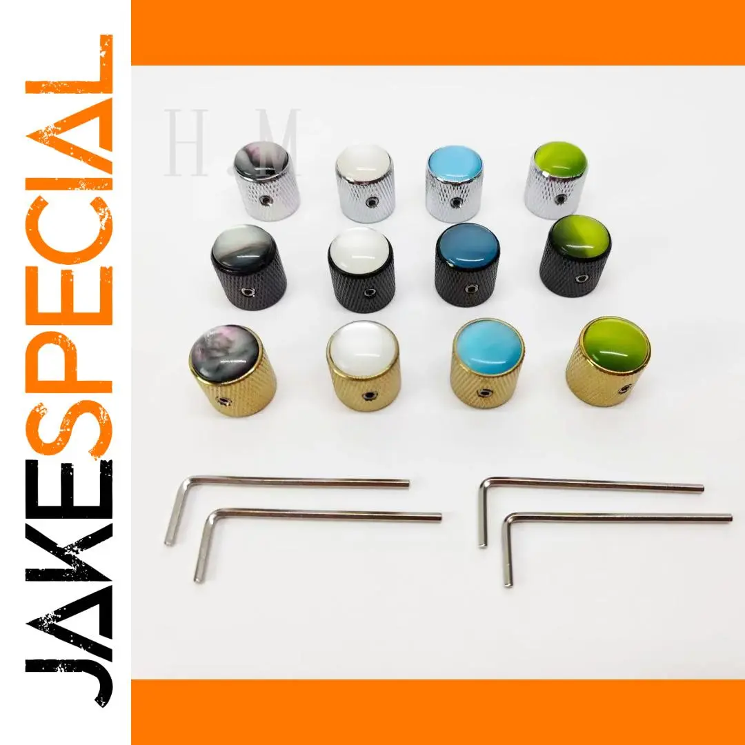 Vibrant Cat Eye Potentiometer Knobs for Guitar 1 Vibrant Cat Eye Potentiometer Knobs for Guitar