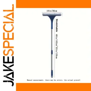 Blue Telescopic Window Cleaning Tool