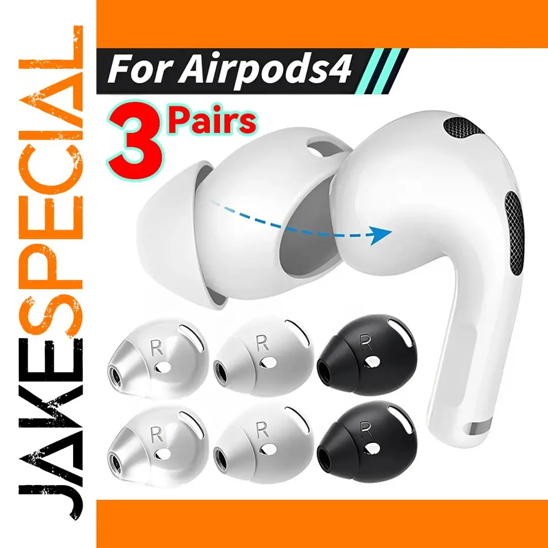 Silicone Ear Tips for AirPods 4 (Model 4) 1 Silicone Ear Tips for AirPods 4 (Model 4)