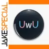 Colorful Uwu Lapel Pin in Korean Style