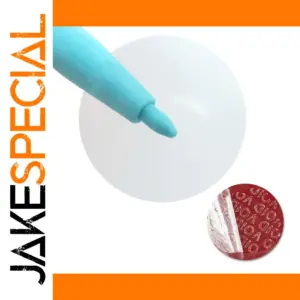 Clear Tamper-Evident Sticker 2.5cm Pack of 300-1500