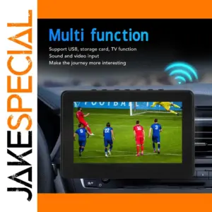 7-Inch Portable LED Digital TV with 1280x800 Display