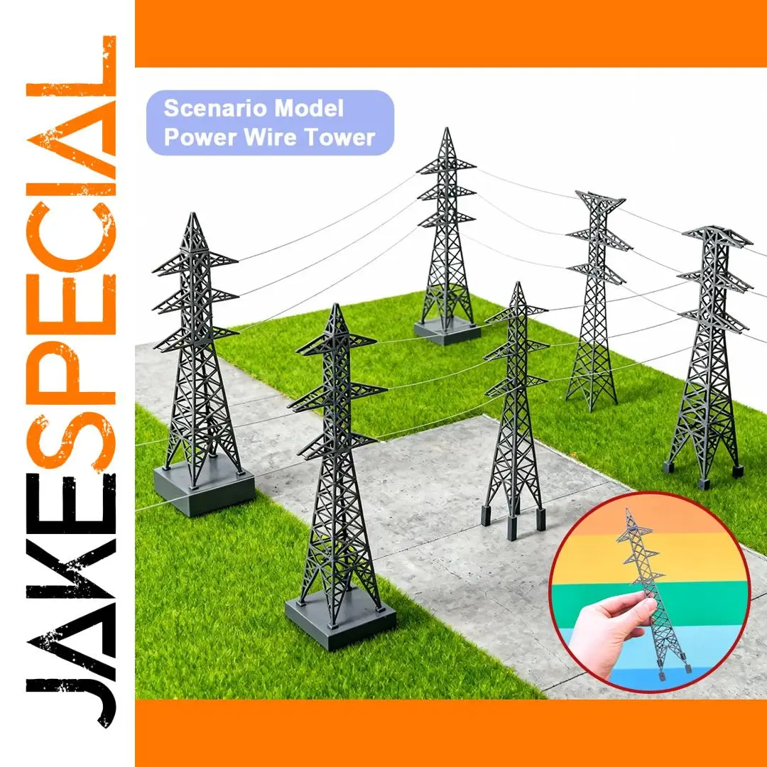High Voltage Power Line Tower Model in Scales 1:150/200 1 High Voltage Power Line Tower Model in Scales 1:150/200