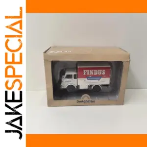 Vintage White and Red OM LEONCINO Diecast Model