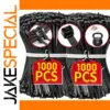 Black Nylon Cable Tie Set 100-1000 Pieces