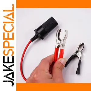 12V Vehicle Power Cable with Cigarette Lighter Plug