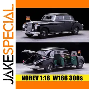 Vintage Mercedes-Benz 300S W186 Diecast Model 1:18